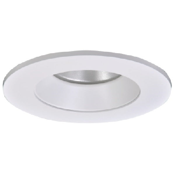 Halo Recessed TL402WHS 4" White Reflector with Solite Glass Lens, White Ring