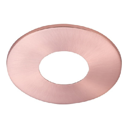 Halo Recessed TL41RBCu 2" Round Pinhole Trim, Brushed Copper Flange