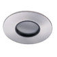 Halo Recessed TL43R2GBNBB 2" Round Lens Pinhole Trim, Diffuse Clear Shielding, Brushed Nickel Flange, Black Lens Frame