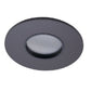 Halo Recessed TL43R2GGBBB 2" Round Lens Pinhole Trim, Diffuse Clear Shielding, German Bronze Flange, Black Lens Frame