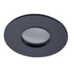 Halo Recessed TL43R2GMBBB 2" Round Lens Pinhole Trim, Diffuse Clear Shielding, Matte Black Flange, Black Lens Frame