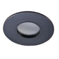 Halo Recessed TL43R2GORBBB 2" Round Lens Pinhole Trim, Diffuse Clear Shielding, Oil Rubbed Bronze Flange, Black Lens Frame