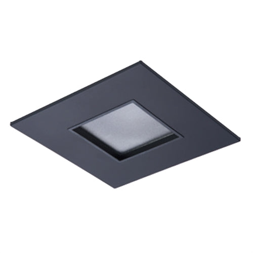 Halo Recessed TL44S2GMBBB 2" Square Lens Pinhole, Black Flange, Black Trim