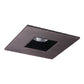 Halo Recessed TLS408TBZBB 4" Square Baffle Trim with Solite Glass Lens, Black Baffle, Tuscan Bronze Ring