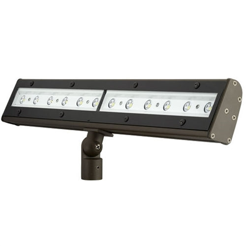 Hubbell Outdoor Lighting ALF-12LU-5K-BZ 21.4W Architectural 12 LEDs Floodlight, 1/2" Knuckle Mount, 120-277V, 1913 Lumens, 5000K, Bronze Finish