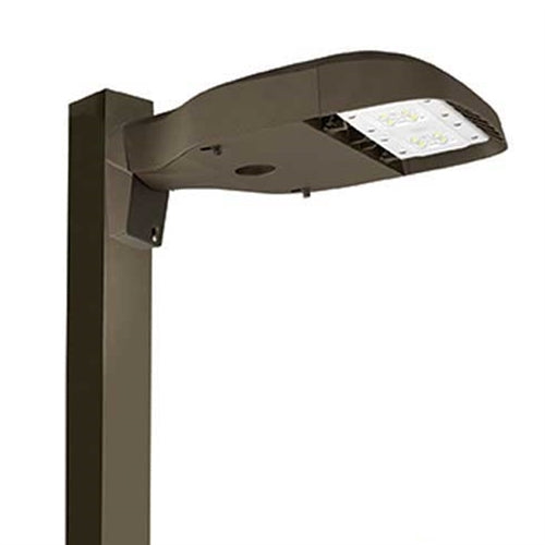Hubbell Outdoor Lighting ASL-A-8L-4K-210-3-U-DB 62W Area Light, 8 LEDs, 4000K, Type III Distribution, 120-277V, 5624 Lumens, Dark Bronze Finish