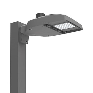 Hubbell Outdoor Lighting ASL1-80L-50-3K7-3-UNV-MAF-DBT Air Micro Strike, 6000 Lumens, 3000K, 70 CRI, Type III Distribution, 12-277V, Mast Arm Fitter, Dark Bronze Matte Textured