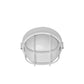 Hubbell Outdoor Lighting BRLU-01 15W Euroluxe Wall or Ceiling Mount Decorative Round LED Wallpack, Bronze Finish