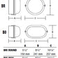 Hubbell Outdoor Lighting BRLU-01 15W Euroluxe Wall or Ceiling Mount Decorative Round LED Wallpack, Bronze Finish