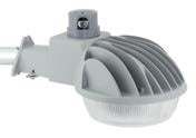 Hubbell Outdoor Lighting DDL-56L-4K-1-NA 30W Wall or Ceiling Mount Decorative Wallpack, Arm Not Included, 150mA, 120V, 4000K, 2906 Lumens, Gray Finish