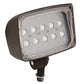 Hubbell Outdoor Lighting FSL-25-PCU 26.5W Decorative Floodlight with Photocontrol, 2600 Lumens, 5000K, 120V, Bronze Finish