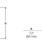 Hubbell Outdoor Lighting LBUL-20-3K 20W Compact LED Floodlight, 120V-277V, 3000K
