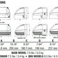Hubbell Outdoor Lighting LNC2-18LU-5K-3-DB Laredo 42W 18 LEDs Compact Wallpack, 5000K, 120-277V, 70CRI, 700mA, Dark Bronze Finish