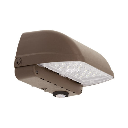 Hubbell Outdoor Lighting LNC3-24L-3K-075-2-1-BL 60W Medium Litepak Wallpack, 3000K, 750mA, Type II Distribution, 120V, Black Finish