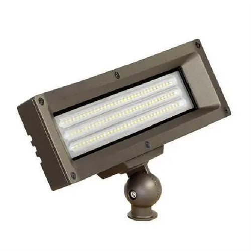Hubbell Outdoor Lighting LSP-LSCS Floodlight, Knuckle Mount, 120-277V, Field Selectable 3000K, 4000K, 5000K and Lumens 1000lm 2000lm, Bronze Finish