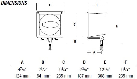 Hubbell Outdoor Lighting MIC-0100H-358 100W Microliter Floodlight, High Power Factor, Pulse Start Metal Halide, 5 (86Â°) x 4 (62Â°) Photometry, 120/208/240/277V,  Bronze Finish