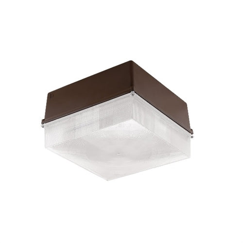 Hubbell Lighting Outdoor NRG4-30LU-3K-BZ 70W Lumasquare II LED Lowbay, 120-277V, 5730 Lumens, 3000K, Bronze Finish