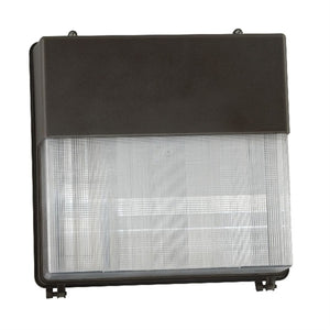 Hubbell Outdoor Lighting PVL3-180L-60-4K7-U-DBT 60W Perimaliter LED Wallpack, Polycarbonate Refractor, 180 LEDs, 4000K, 70 CRI, 120-277V, Dark Bronze Matter Textured