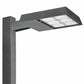 Hubbell Outdoor Lighting RAR2-480L-240-5K7-4W-ASQ-BL 240W LED Area Light, 30000 Lumens, 5000K, 70 CRI, Type IV Distribution, No Optic Rotation, Arm Mount for Square Pole, Black