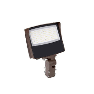 Hubbell Outdoor Lighting SGF2-120-LSCS-UNVC 120W Sling Flood LED, SGF2 Size, Switchable CCT 3000K/4000K/5000K, Knuckle and Trunnion Mount