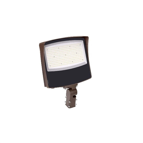 Hubbell Outdoor Lighting SGF3-320-LSCS-UNVC 320W Sling Flood LED, SGF3 Size, Switchable CCT 3000K/4000K/5000K, Knuckle and Trunnion Mount