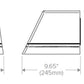 Hubbell Lighting TRP2-24L-90-4K7-3-UNV-DBT 90W Trapezoid Architectural Wallpack, 24 LEDs, 4000K, Type III Distribution, 120-277V, Bronze Finish