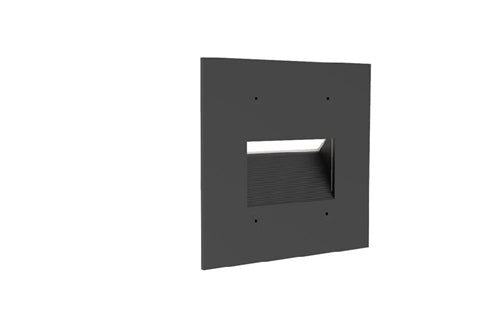 Hydrel HSL13 3INCH LED 30K MVOLT L MIN5 LBPS 3" LED Step Light, 3000K Color Temperature, 120-277V, Long Throw Distribution, Dimming Driver, Light Bronze Paint Smooth