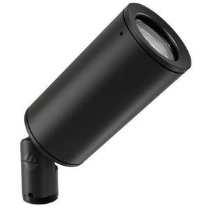 Hydrel SAF1 LED P1 80CRI 40K MVOLT 50DEG CWL KM C1 ZT DBL LED Flood Light, P1 Performance Package, 80 CRI, 4000K, 120-277V, 50 Deg Distribution, Clear Watershed Lens, Knuckle Mounting, Short Flush External Cap, 0-10V Dim, Black Smooth