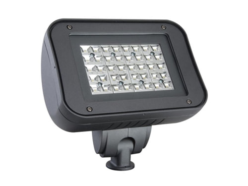 Invue VFS-K-B40-5-LED-E1-MST-BZ Vision Flood Small LED Light, Knuckle Mount, 40 LEDs at 350mA, 120-277V, Medium Symmetrical Rectangular Distribution, Bronze