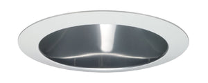 Juno Recessed Lighting 170CLI-WH (170 CLIWH) 4" Compact Fluorescent Clear Low Irridescent Alzak Reflector with White Trim Ring