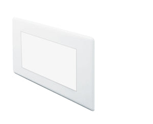 Juno Recessed Lighting 104-WH (104 WH) Diffuse Lensed Step Light Trim White Trim