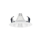 Juno Recessed Lighting 17HYP2-C-WH (17HYP2 CWH) 4" LED Hyperbolic Reflector Trim, Clear Alzak Cone, White Trim Ring