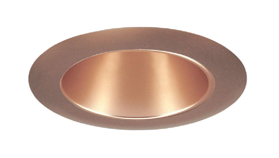 Juno Recessed Lighting 17WHZ-ABZ (17 WHZBRZ) 4" Line Voltage Reflector Downlight Trim, Wheat Haze Reflector, Age Bronze Trim