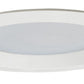 Juno Recessed Lighting 20-PW (20 PW) 6" LED, Line Voltage, Albalite Trim with Torsion Springs, Plastic White Trim