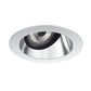Juno Aculux Recessed Lighting 2001C-SF (2AC CS SF WET) 2" LED Round Adjustable Angle Cut Lensed Cone, Clear Specular Self Flanged Trim