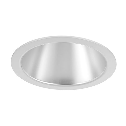 Juno Aculux Recessed Lighting 2002HZ-FM 2" LED, Low Voltage Round Lensed Downlight, Haze Specular Flush Mount Trim