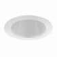 Juno Aculux Recessed Lighting 2002HZ-SF 2" LED, Low Voltage Round Lensed Downlight, Haze Specular Self Flanged Trim