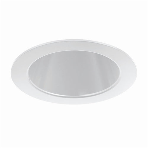 Juno Aculux Recessed Lighting 2002HZ-SF 2" LED, Low Voltage Round Lensed Downlight, Haze Specular Self Flanged Trim