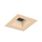 Juno Aculux Recessed Lighting 2002SQWHZ-FM 2" LED Square Reflector, Lensed, Wheat Haze Flush Mount Trim