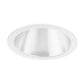 Juno Aculux Recessed Lighting 2002W-FM 2" LED, Low Voltage Round Lensed Downlight, White Specular Flush Mount Trim