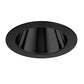 Juno Aculux Recessed Lighting 2007B-SF 2007B-SF 2" LED Round Parabolic Downlight Black Specular Self Flanged Trim