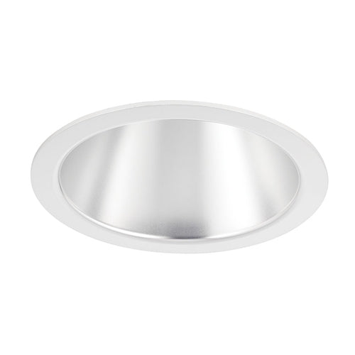 Juno Aculux Recessed Lighting 2007C-FM 2007C-FM 2" LED Round Parabolic Downlight Clear Specular Flush Mount Trim