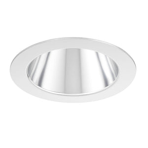 Juno Aculux Recessed Lighting 2007C-SF 2007C-SF 2" LED Round Parabolic Downlight Clear Specular Self Flanged Trim