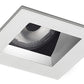 Juno Aculux Recessed Lighting 2008SQHZ-FM 2" LED Square Adjustable Angle Cut Reflector, Haze Flush Mount Trim