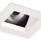 Juno Aculux Recessed Lighting 2008SQW-FM 2" LED Square Adjustable Angle Cut Reflector, White Flush Mount Trim