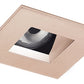 Juno Aculux Recessed Lighting 2008SQWHZ-SF 2" LED Square Adjustable Angle Cut Reflector, Wheat Haze Self Flanged Trim