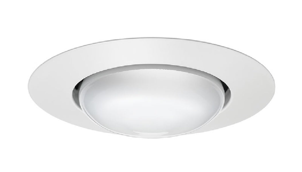 Juno Recessed Lighting 201-WH 5" Line Voltage Open Frame BR30 Trim, White Trim