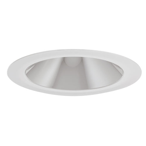Juno Aculux Recessed Lighting 2017HZ-FM 2017HZ-FM 2" LED Round Hyperbolic Downlight, Haze Specular Flush Mount Trim