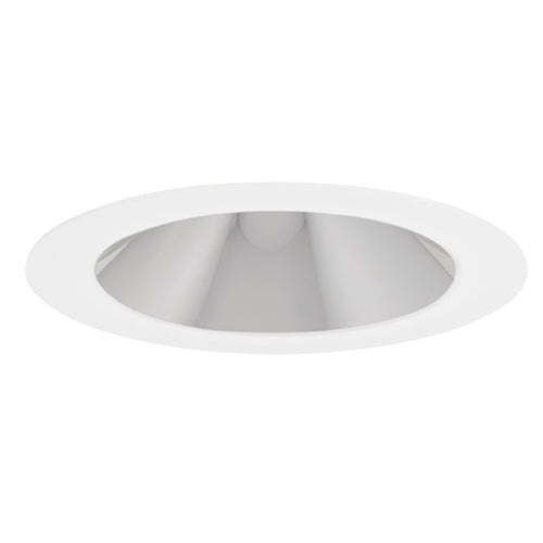 Juno Aculux Recessed Lighting 2017HZ-SFWH 2017HZ-SFWH 2" LED Round Hyperbolic Downlight, Haze Specular Self Flanged White Trim