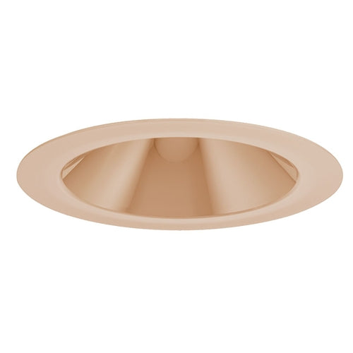Juno Aculux Recessed Lighting 2017WHZ-SF 2017WHZ-SF 2" LED Round Hyperbolic Downlight, Wheat Haze Specular Self Flanged Trim